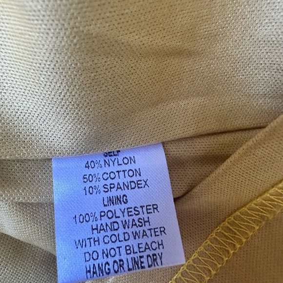 VICI “Kieran” textured mini dress – chartreuse, sleeveless, size M - Picture 6 of 7